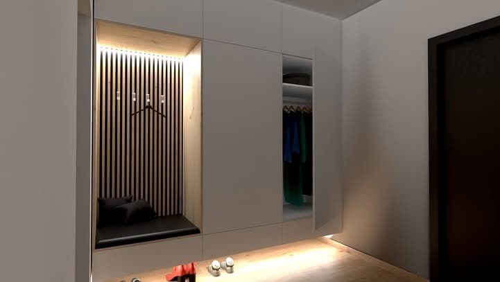 Elegancka Zabudowa Holu - zdjęcie 3