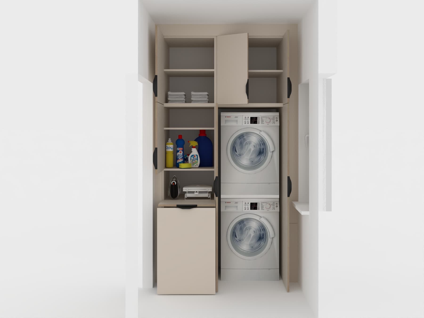 Funkcjonalna Zabudowa Pralni - zdjęcie 2