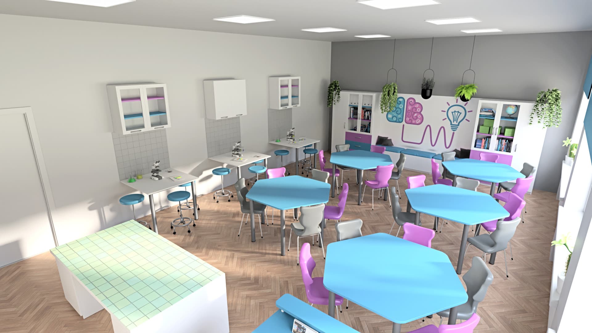 Kompleksowa Zabudowa Szkoły - Sala 8 - zdjęcie 32