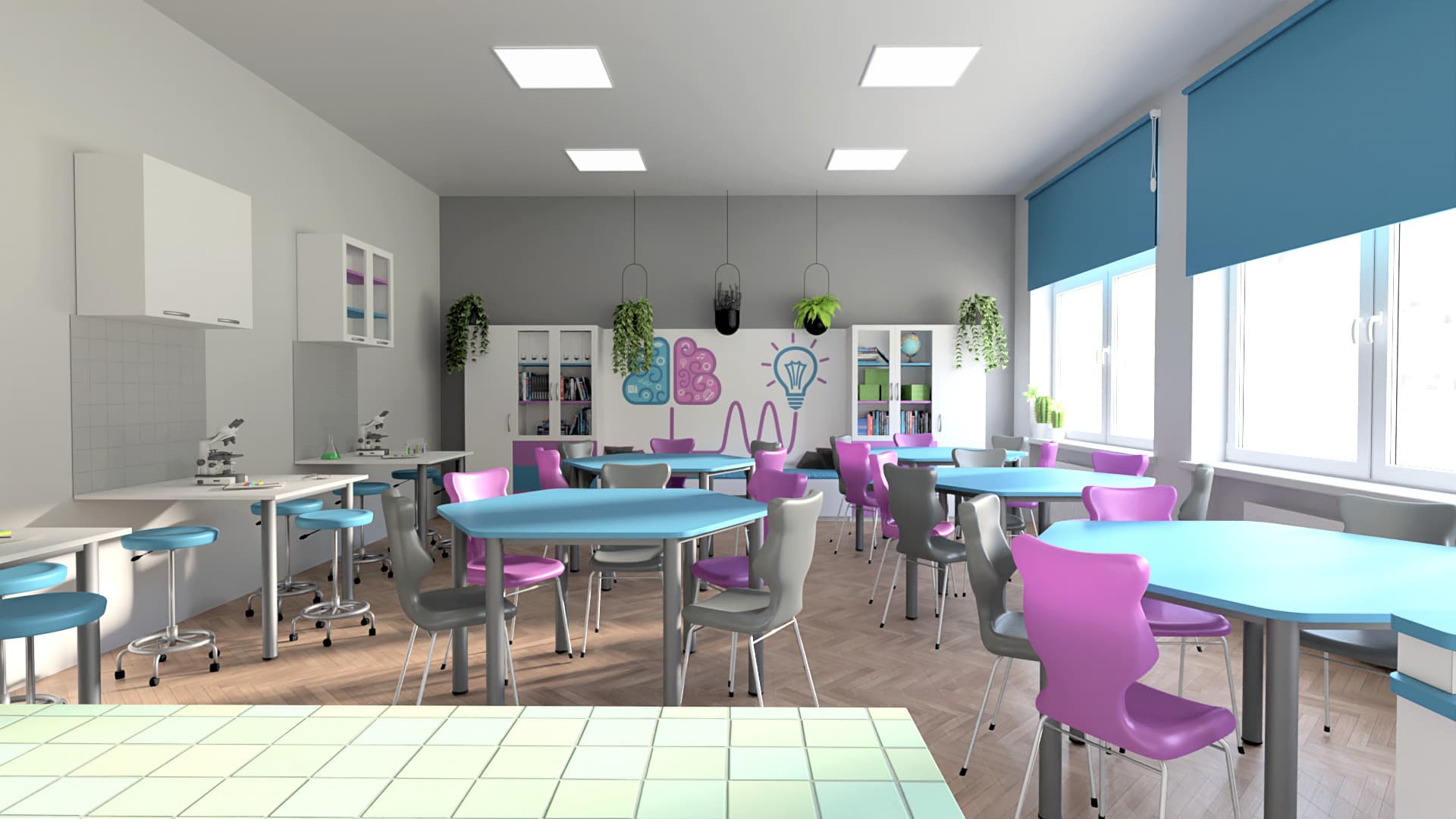 Kompleksowa Zabudowa Szkoły - Sala 8 - zdjęcie 33