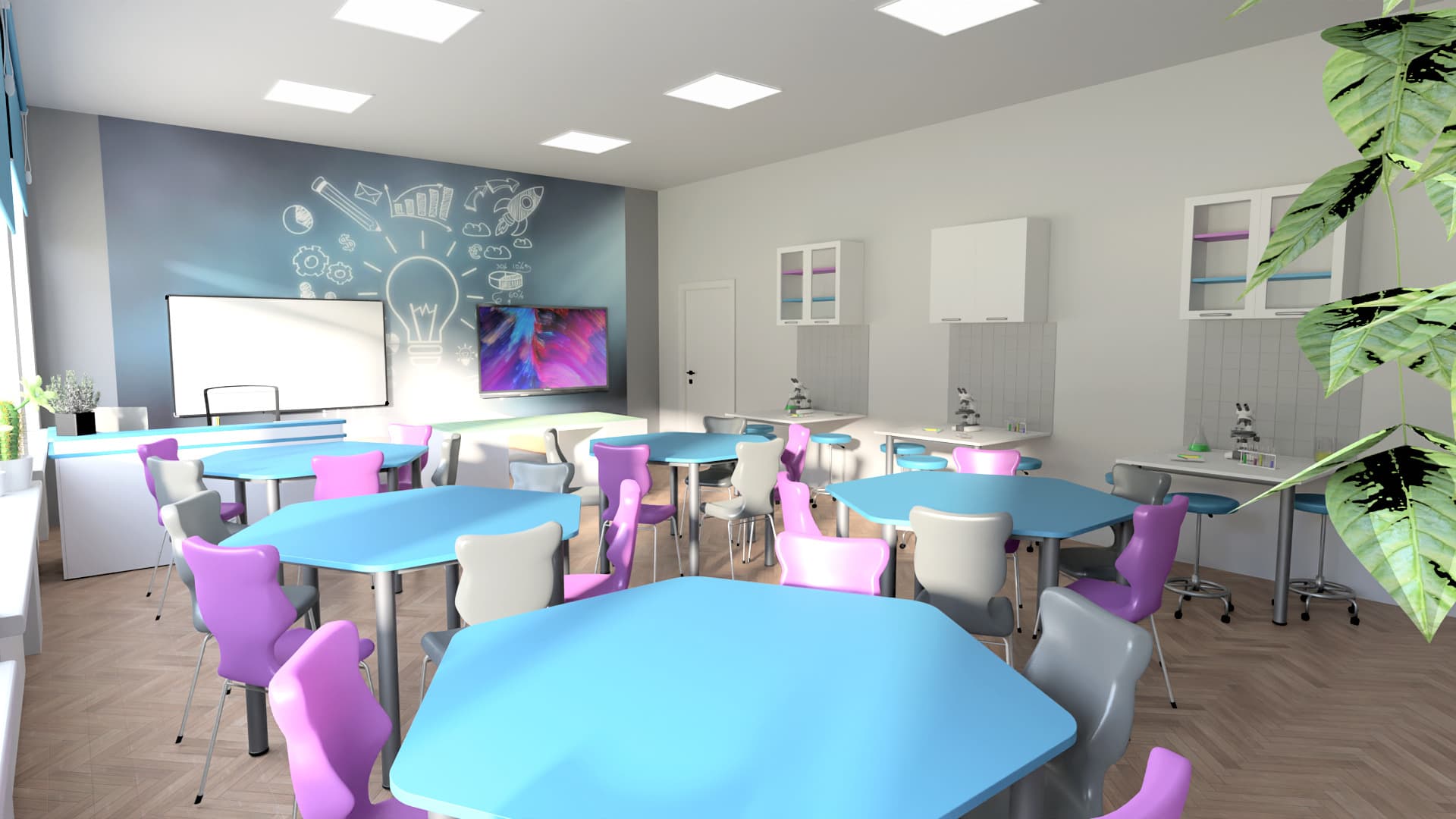 Kompleksowa Zabudowa Szkoły - Sala 8 - zdjęcie 34