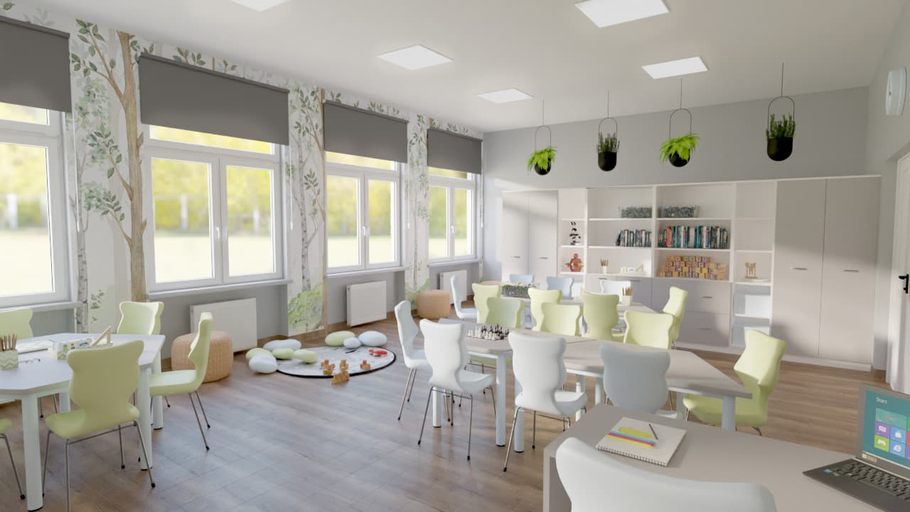 Kompleksowa Zabudowa Szkoły - Świetlica - zdjęcie 52